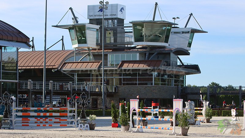 Richterturm auf einer Reitanlage